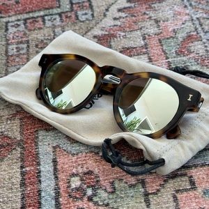 Illesteva Mirrored Leonard Sunglasses